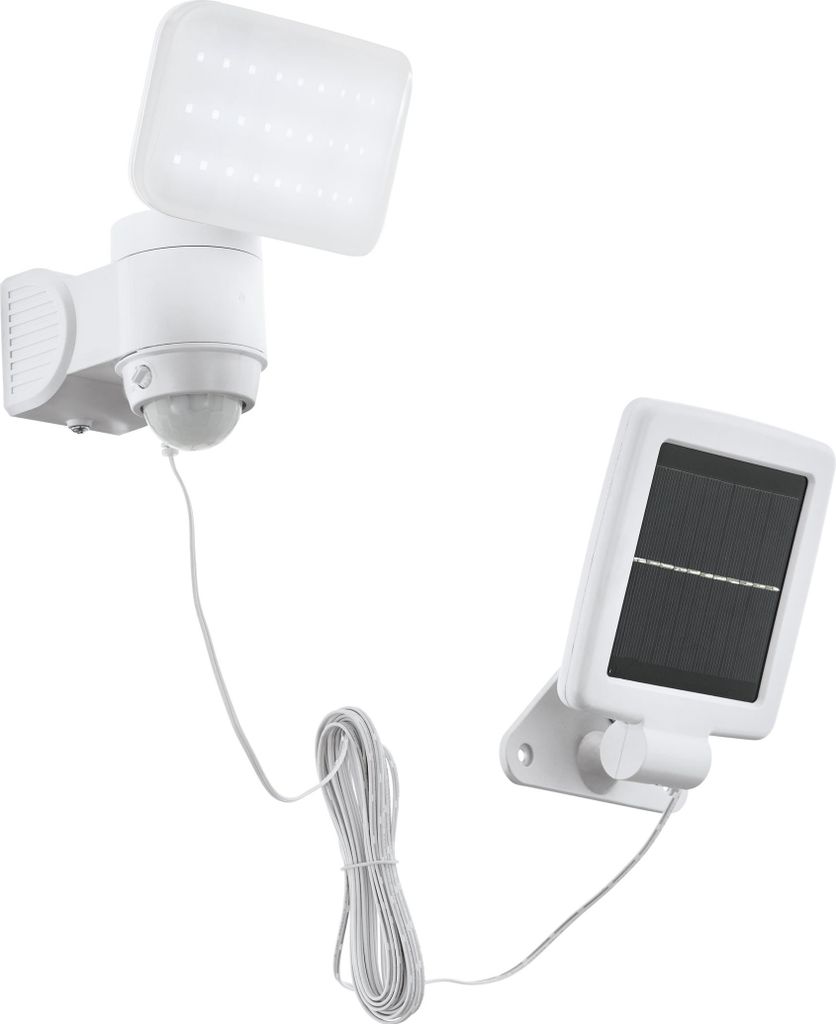 CASABAS Wand-/Deckenleuchte Lampe Beleuchtung - L11,5 x H15,5 x AL13 cm - weiß - 5W inkl. - IP44
