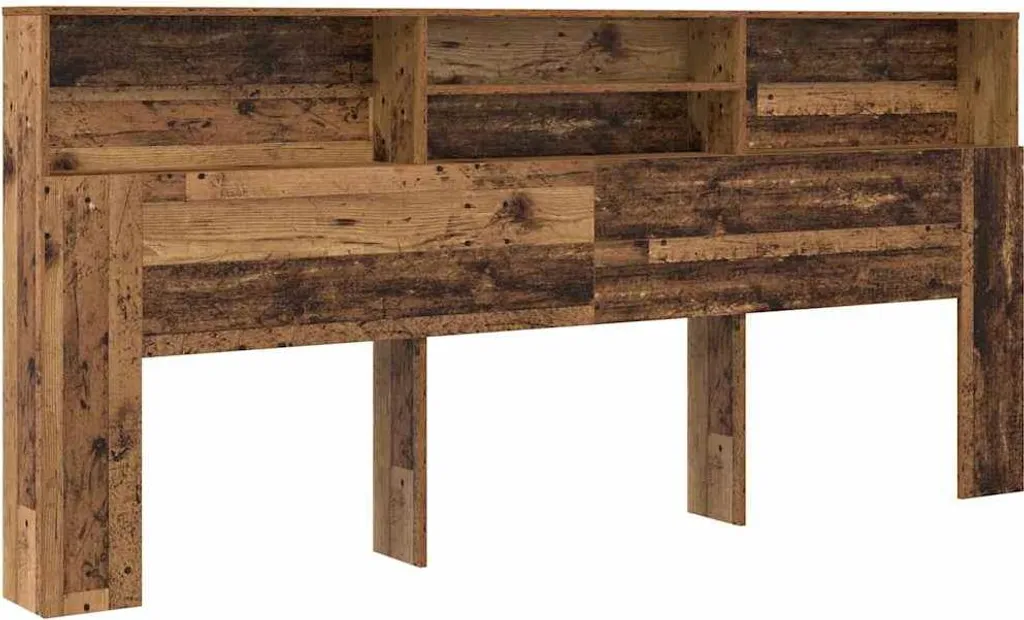 Buffet Slim 220x19x101,5 cm | Credenza Legno Recupero Alta Capacità