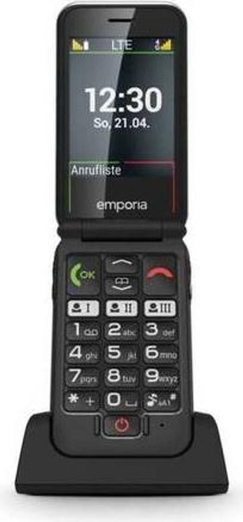 Emporia JOY 7,11 cm (2,8") 87 g Černá Základní telefon Obrázek produktu 