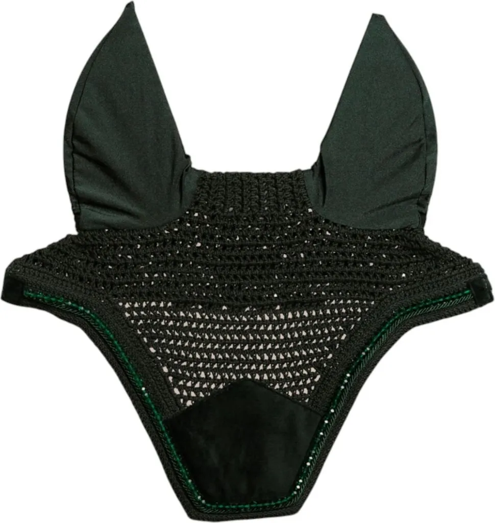 Bonnet Wellington Kentucky sans son en Velours orné de Perles