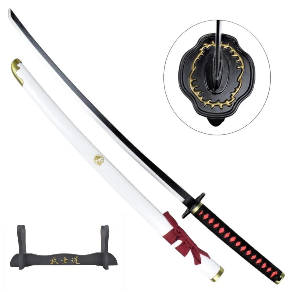 Statue Décorative Samouraï avec Katana et Socle - Déco Bureau ZS636