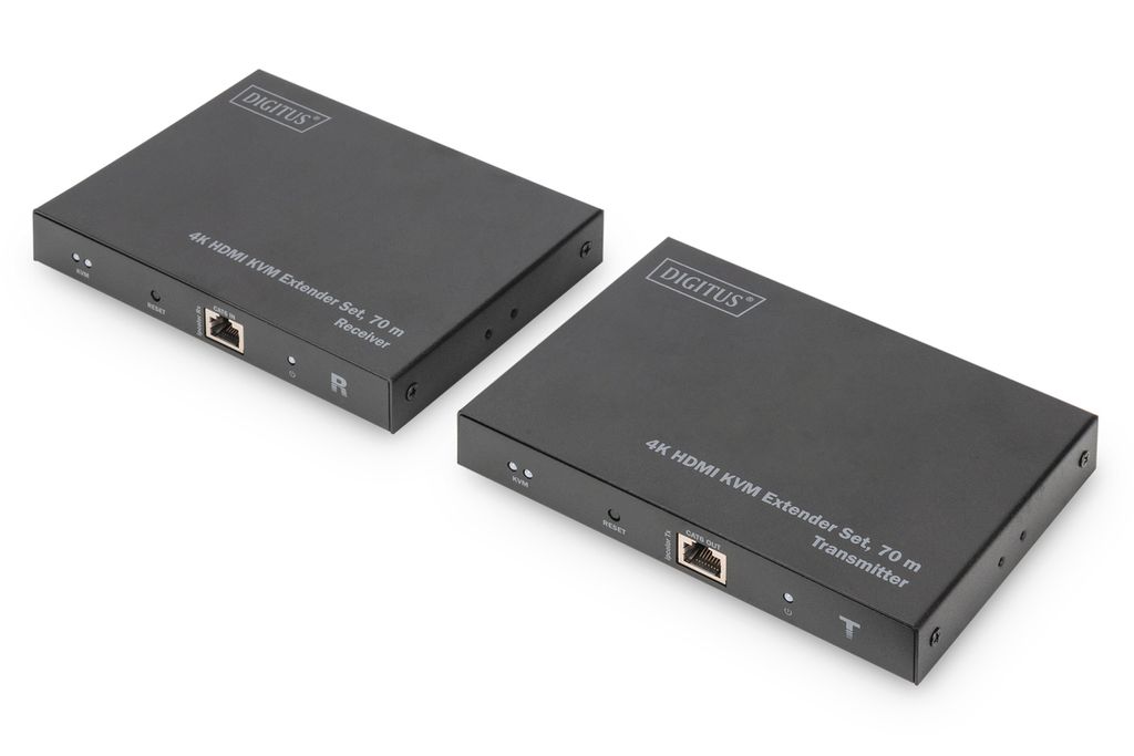 DIGITUS 4K HDMI KVM Extender Set, 70m