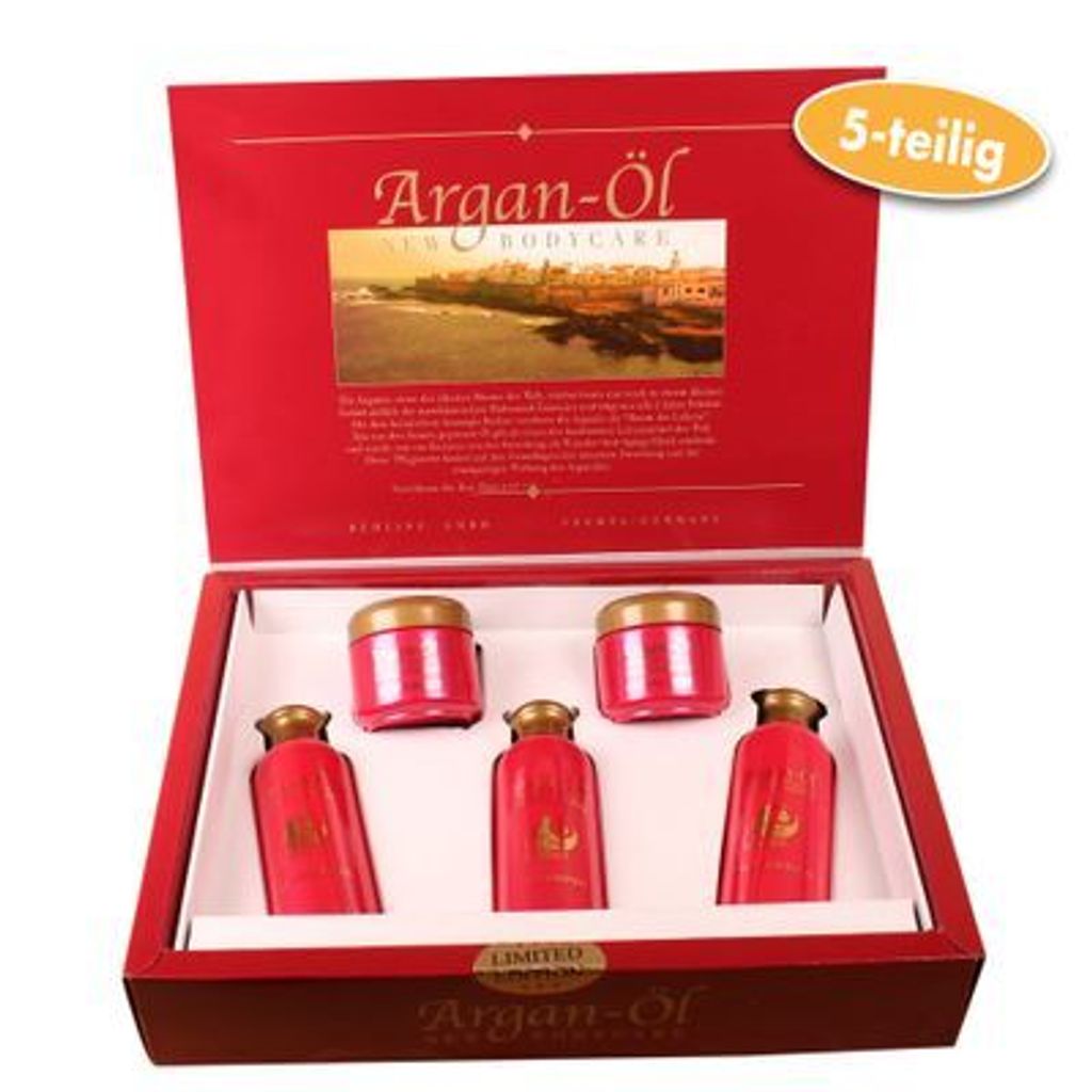 Bio-Vital 5-tlg. Pflegeset Argan-Öl.
