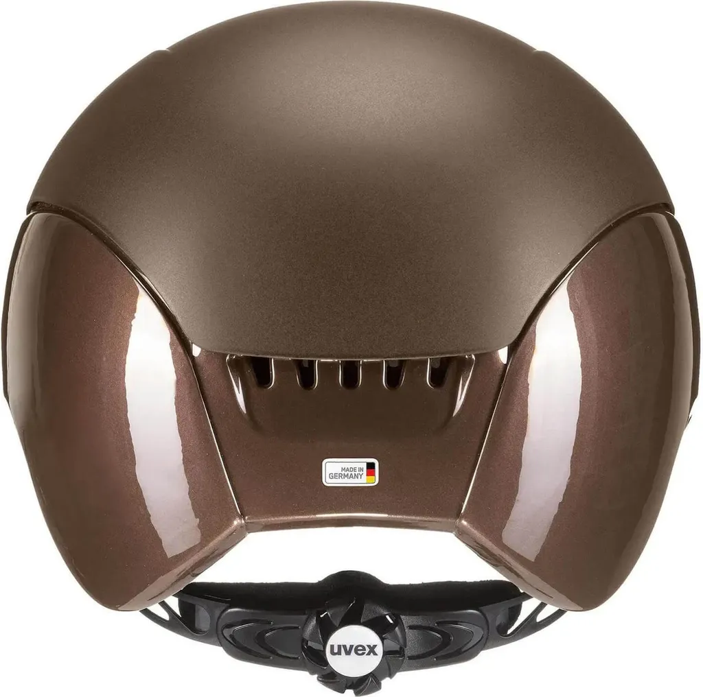 Casque pour Concours Hippique UVEX Elexxion Pro Marron Mat Taille 55
