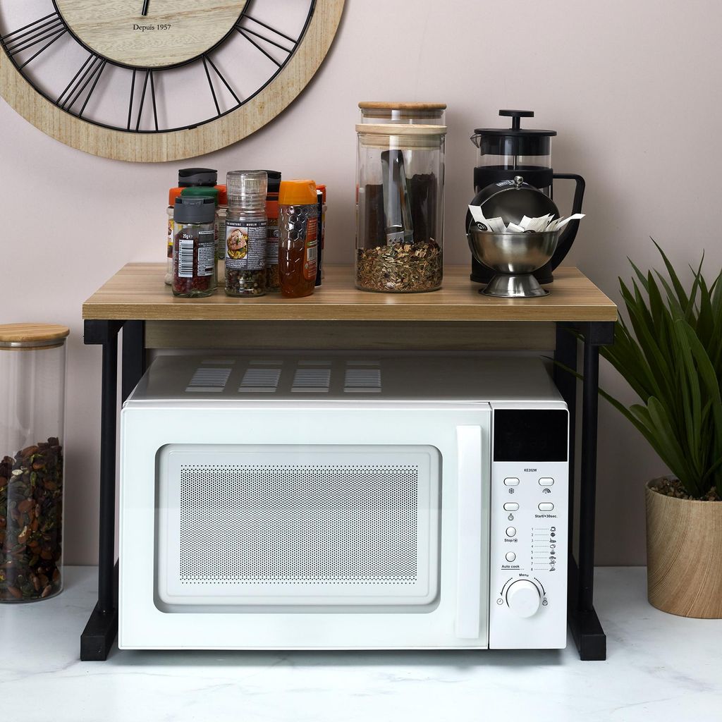 Organisateur - HOME DECO FACTORY - Rangement Micro-ondes - Image du produit 