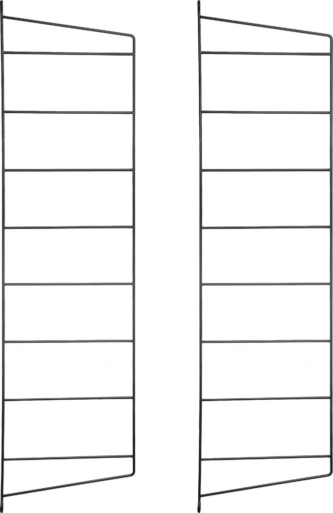 Natural Goods Berlin 2X Regalhalterung TEGEL - Wandregal aus Metall Wand Regalträger für Hängeregale (Wandleiter) in Wohnzimmer, Küche, Bad und...