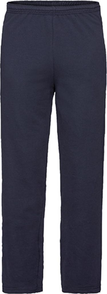 Fruit of the Loom 64-038-0 | Lightweight Open Hem Jog Pants / Jogging-Sport-Hose - Farbe: Deep Navy - Größe: M
