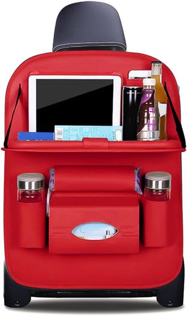 Famanu Auto Organizer - Hochwertige Schutzhülle mit faltbarem Tablethalter