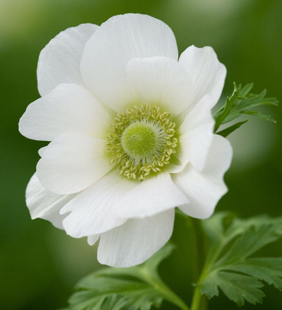Weiße Kronen-Anemonen Coronaria "The Bride" Gr. 4/5 (20 Blumenzwiebeln)