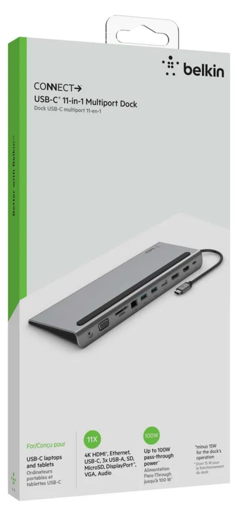 Adattatore Belkin Connect USB-C A HDMI Con Ricarica Pass-through – Bianco, Nuovo In Scatola Aperta, Per Apple E Non Solo