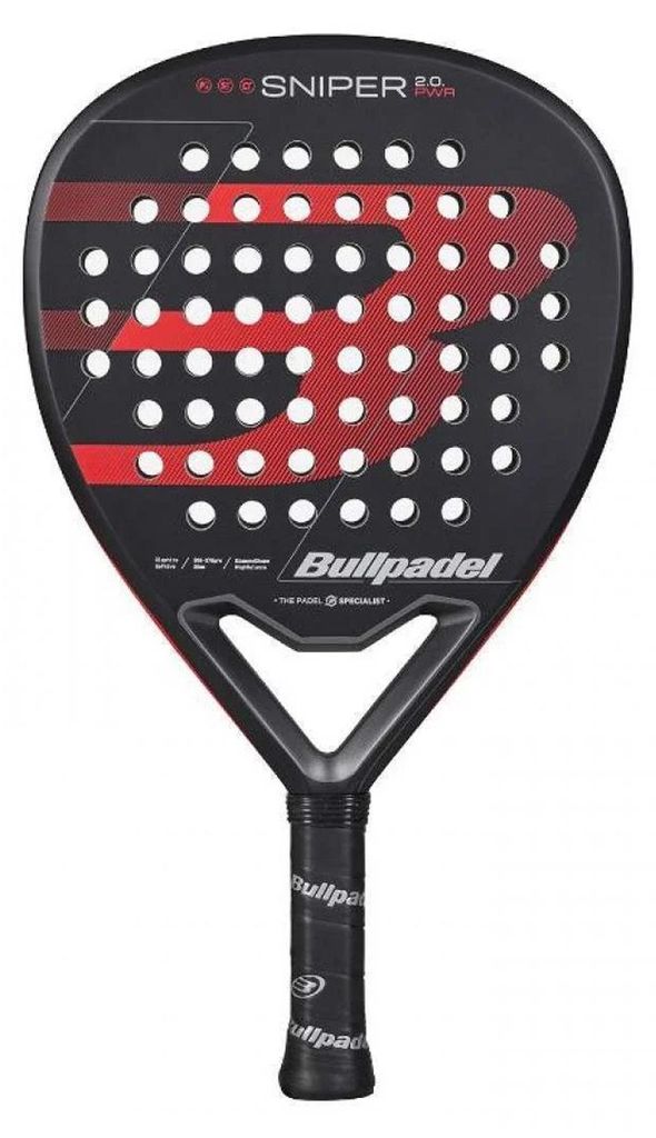 Bullpadel Sniper 2.0 Power Black 2026 Padelschläger Mehrfarbig