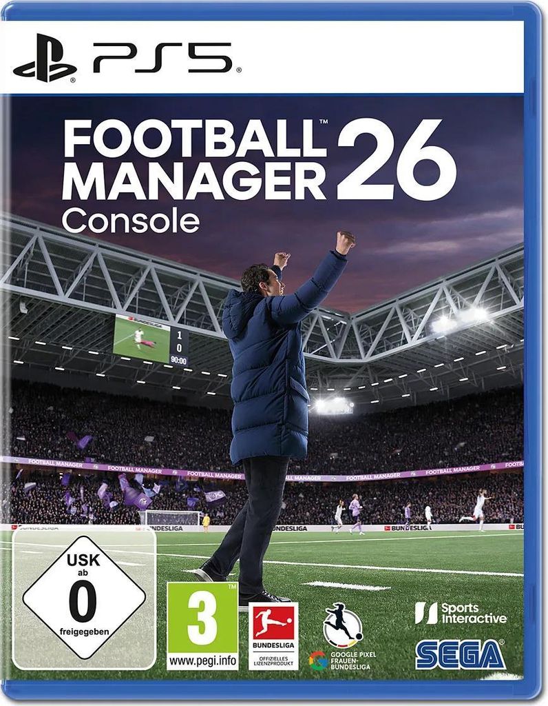 Football Manager 26 PS5-Spiel Produktbild 