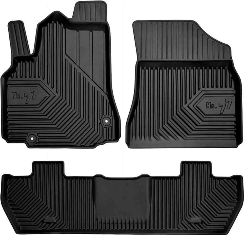 Tappetini Gomma Citroen Berlingo 2 (2008-2018) No. 77 | Su Misura