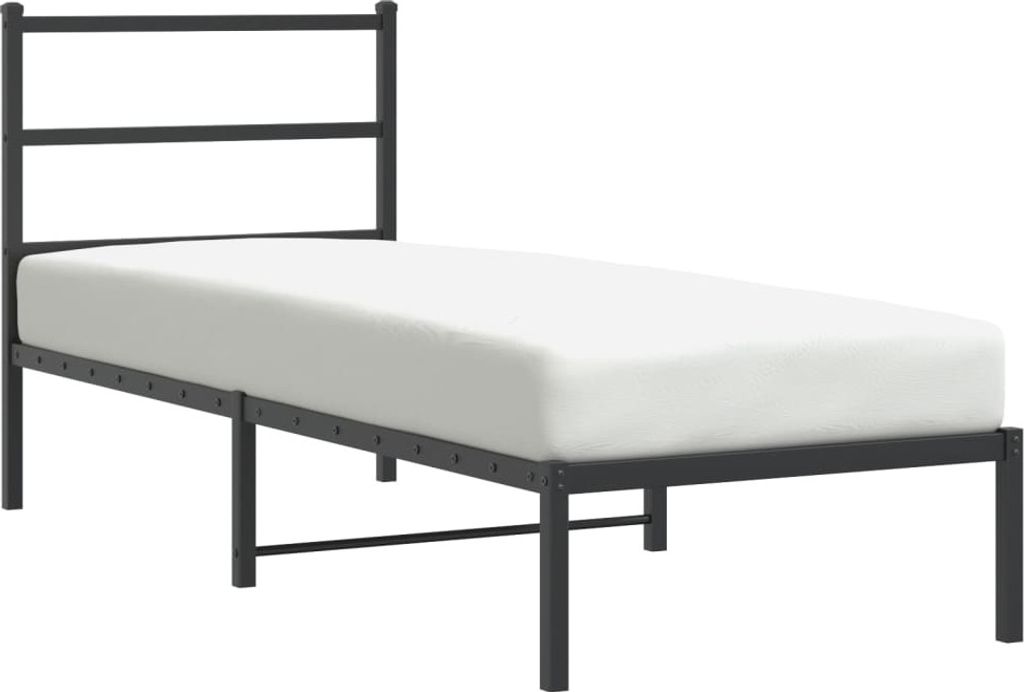 VidaXL 355356, Černá, 85 cm, 2,07 m, 90 cm, 800 x 2000 mm, Obrázek produktu 