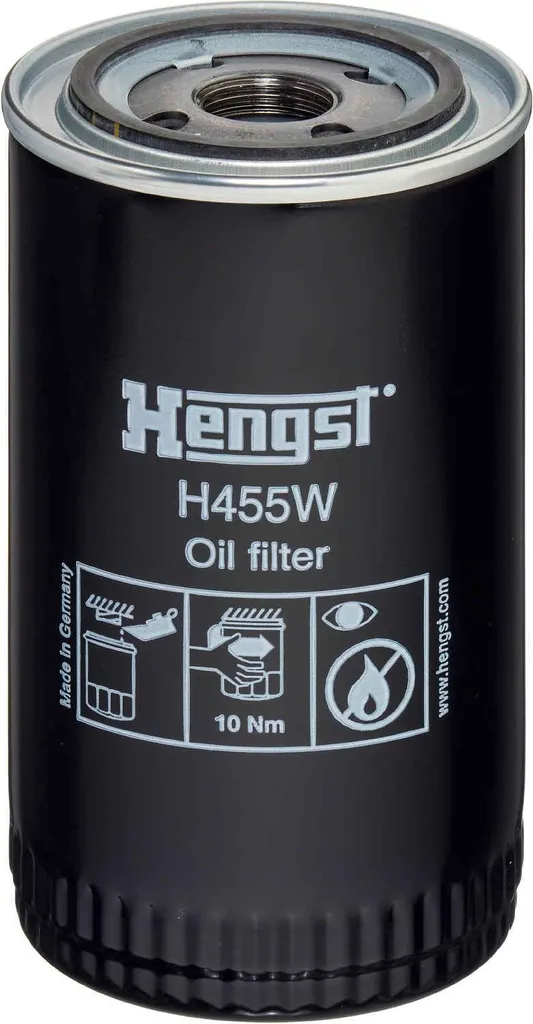 Ricambio Filtro Olio H455W Hengst | Qualità OEM per Volvo e Zetor