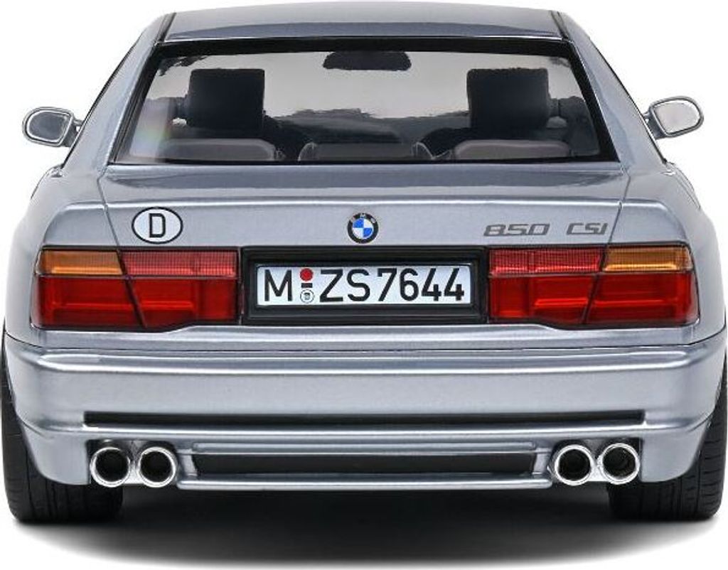 BMW 850 (E31) CSI silber - Modellauto 1:18 Solido Produktbild 22
