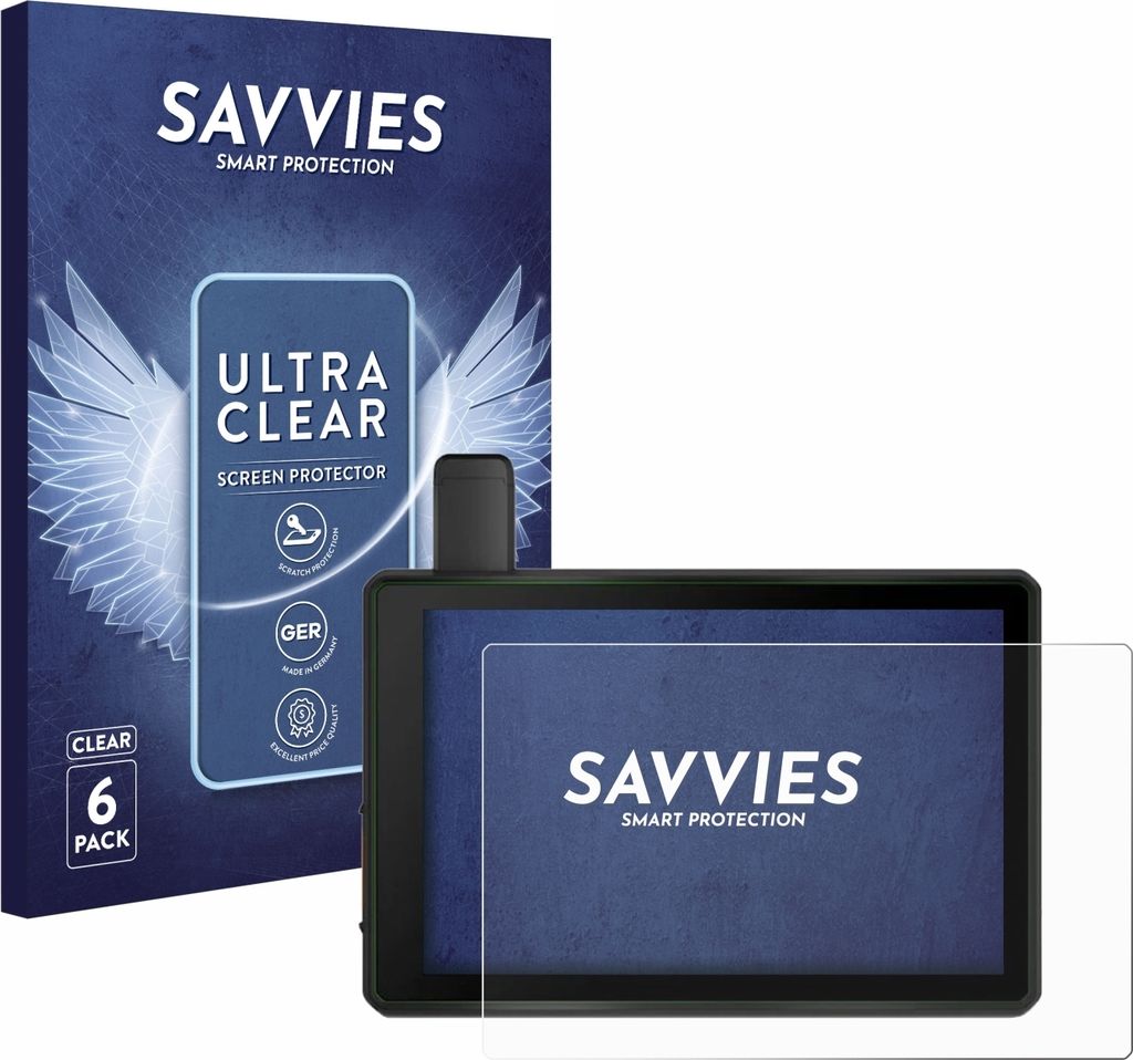 6x Für Garmin Tread SxS Edition 8" Schutzfolie Savvies Produktbild 