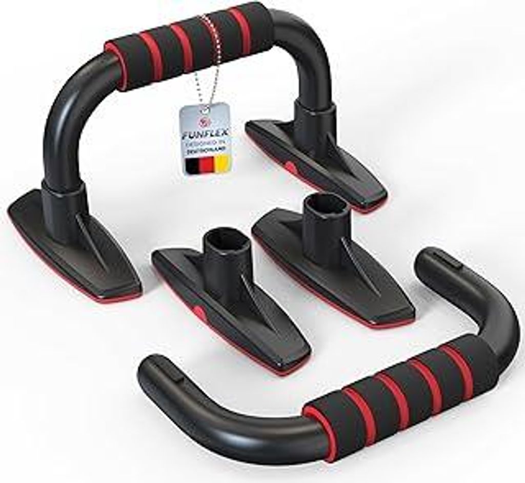 Liegestützgriffe für effektives Oberkörpertraining - Push-up Bars mit rutschfestem Griff & stabilem Design - Handgelenkfreundlich - Trainingsger...