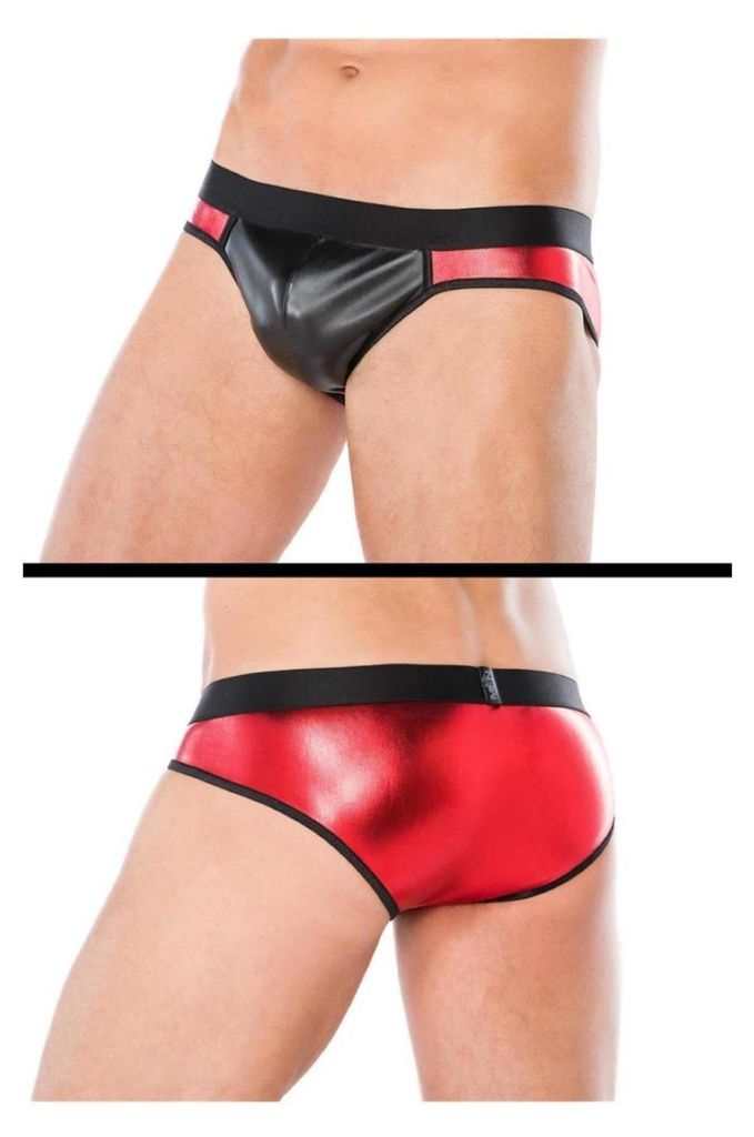 Andalea Men's Collection - rot/schwarzer Slip MC/9