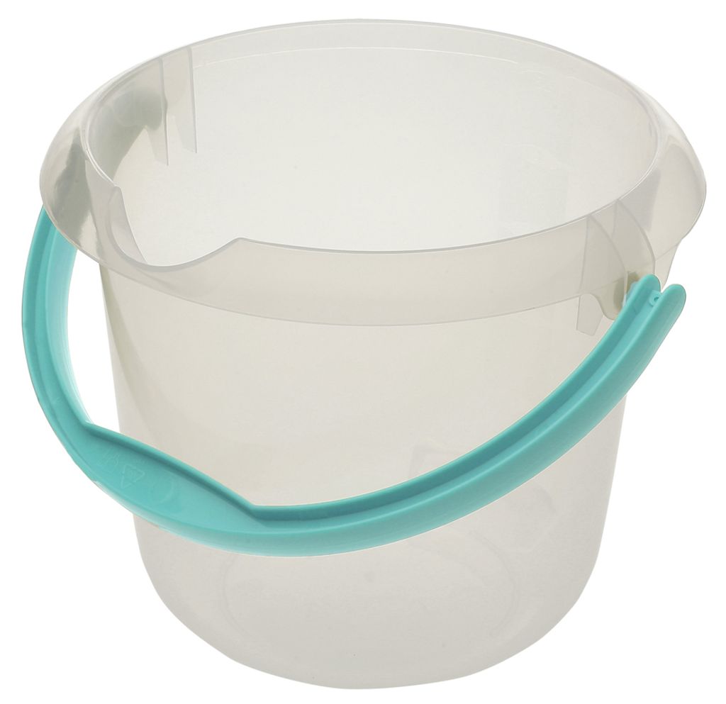 keeeper Putzeimer "mika" rund 5 Liter transparent Produktbild 