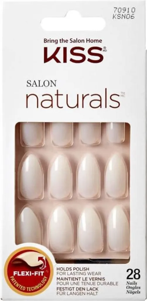 KISS KSN06 Ongles Artificiels Manucure Express 28 Pièces Tailles Variées