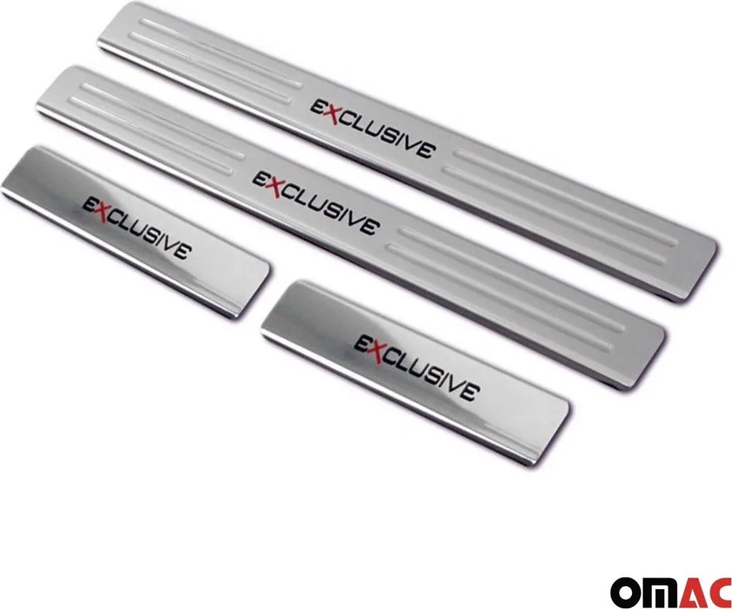 Colonna energetica Prios Foranda, 4 pezzi, acciaio inox, 40 cm