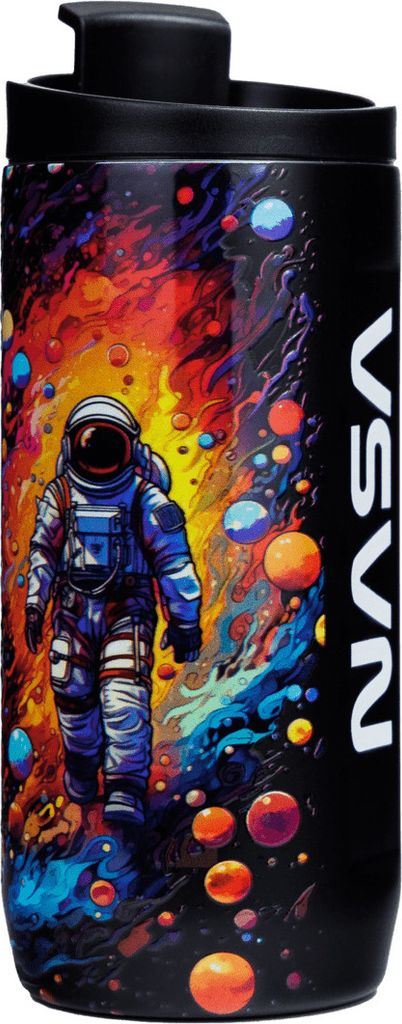 Dr.Bacty Notus thermischer Kaffeebecher - Schwarz - NASA