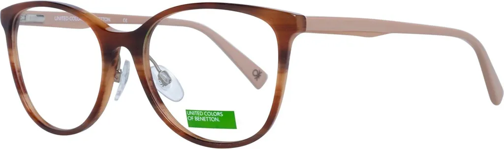 Lunettes Benetton BE 1027 151 Monture Optique pour Femme en Métal Rose