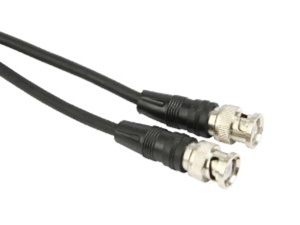Cordon Coaxial BNC 5m RG59 75 OHM pour Vidéo Professionnelle S CONN