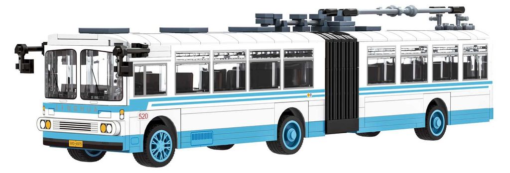 Wange 4975 – Oberleitungsbus, 518 Teile | Kompatible Bausätze