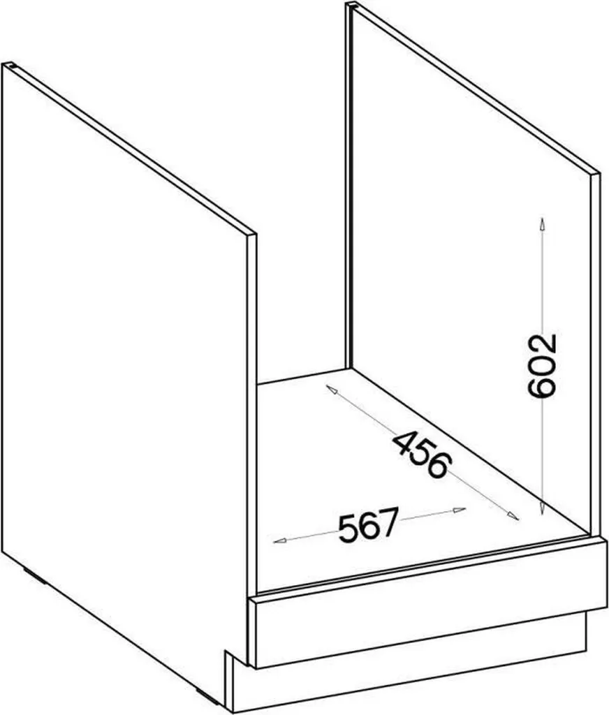 Meuble bas pour four 60cm pour intégrer votre électroménager