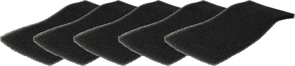 vhbw 5x Schaumfilter 35 PPI kompatibel mit Bauknecht Excellence 9882 (856010720023), Excellence 9882 (856010720022) Wäschetrockner