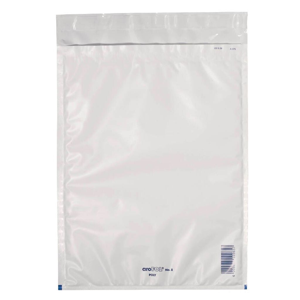 aroFOL POLY Luftpolstertaschen 8/H weiß für DIN C4, 100 St.