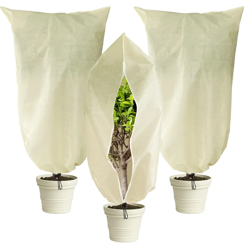Protection antigel plantes 180x120cm indéchirable avec fermeture