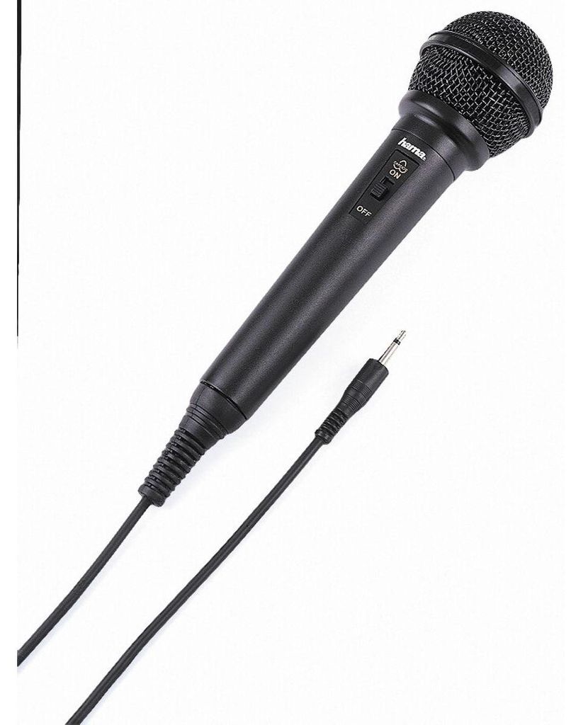HAMA Microphone Dynamique DM20 Mono Noir Image du produit 
