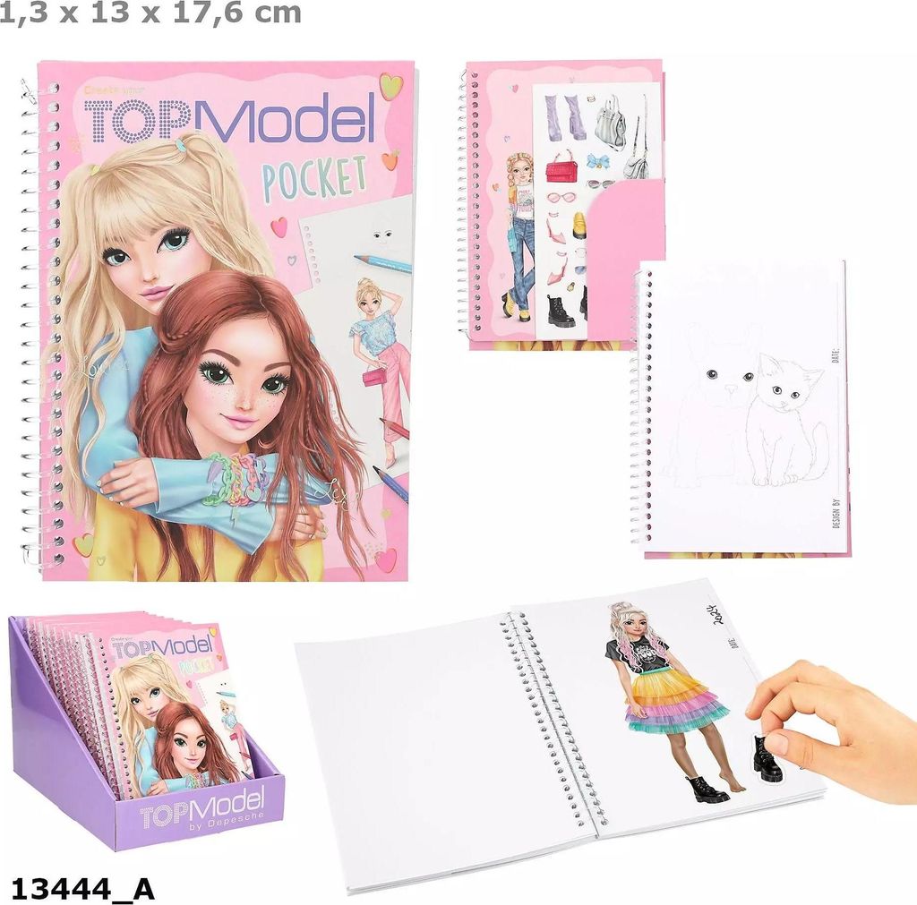 TOPModel 0413444, 120 stron(y), Naklejki w zestawie, Zdjęcie produktu 