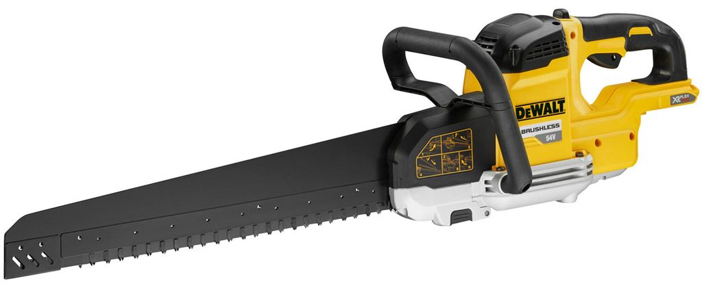 Akku-Alligator-Säge DEWALT DCS397N 54V 430 mm für Porotherm 12