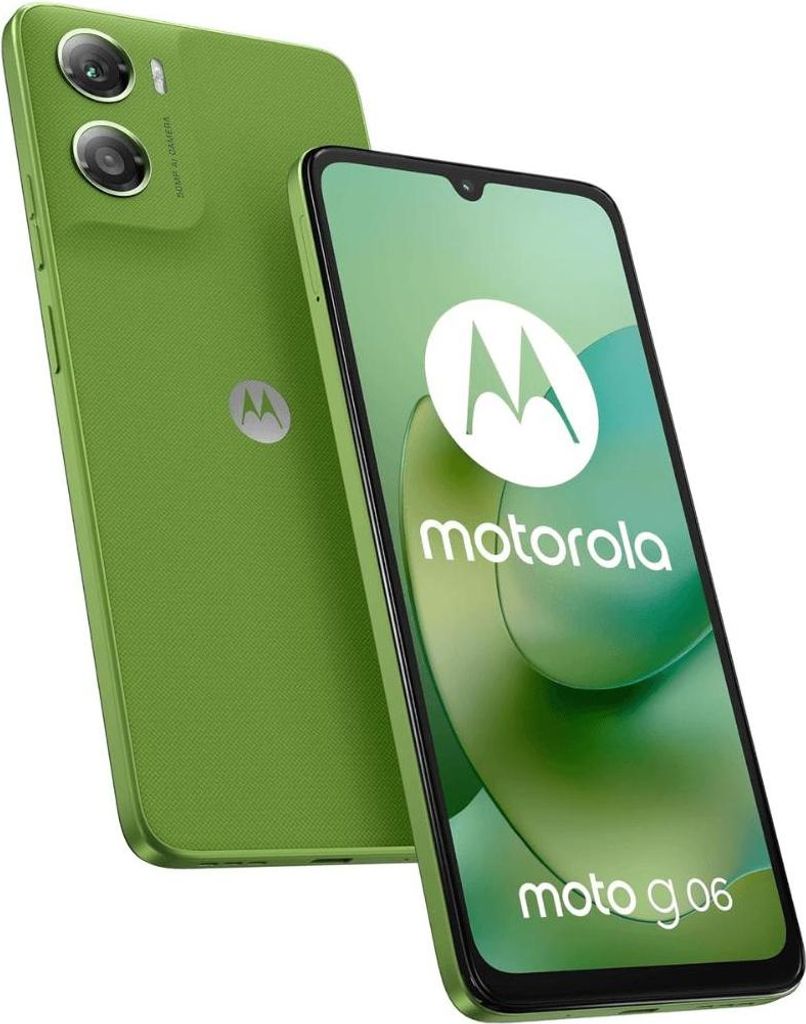 Motorola Moto G06 4G 4GB/256GB Grün (Tendril Green) Dual-SIM