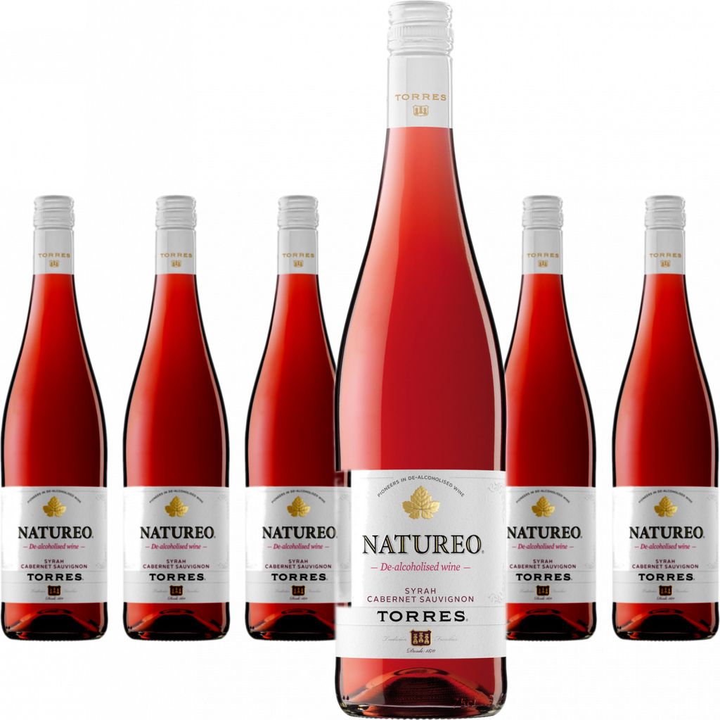 6 x Familia Torres Natureo Syrah - Cabernet Sauvignon Produktbild 