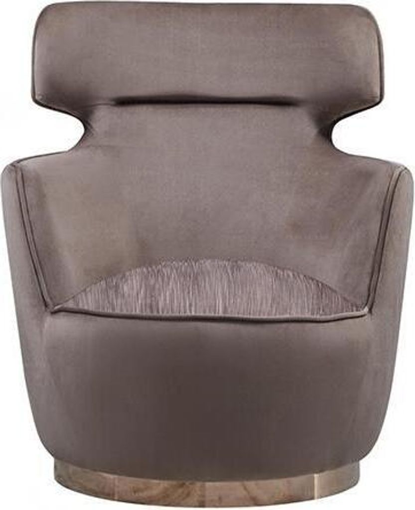 Sessel Stoff Sitzer Einsitzer Grau Clubsessel Ohrensessel Moderne