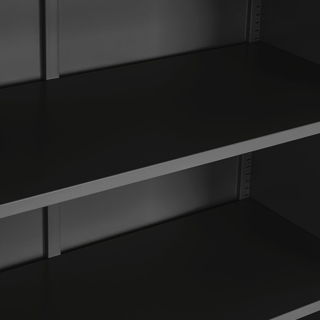 Kovová archivačná skriňa na spisy 3 priehradky 90x40x90 cm Obrázok produktu 12