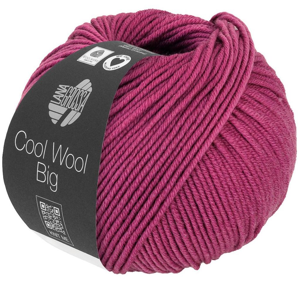 Lana Grossa Cool Wool Big 50 g pflegeleichtes Strickgarn Produktbild 