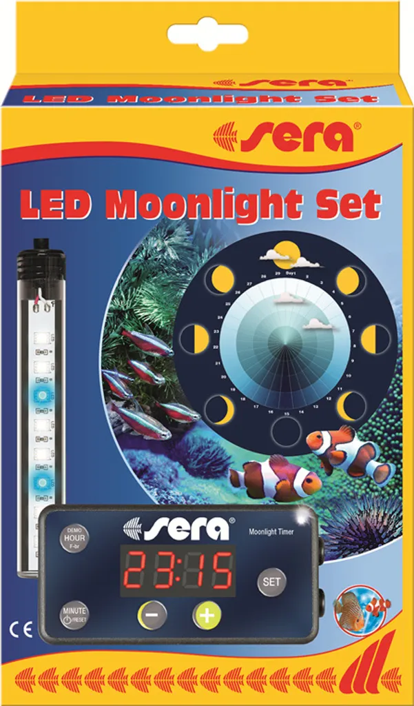 Sera LED Moonlight Set avec variateur lunaire et support orientable 3W