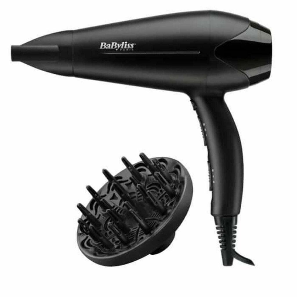 BaByliss Power Dry 2100, DC, Černá, Jednobarevný, 1,95 m, Obrázek produktu 