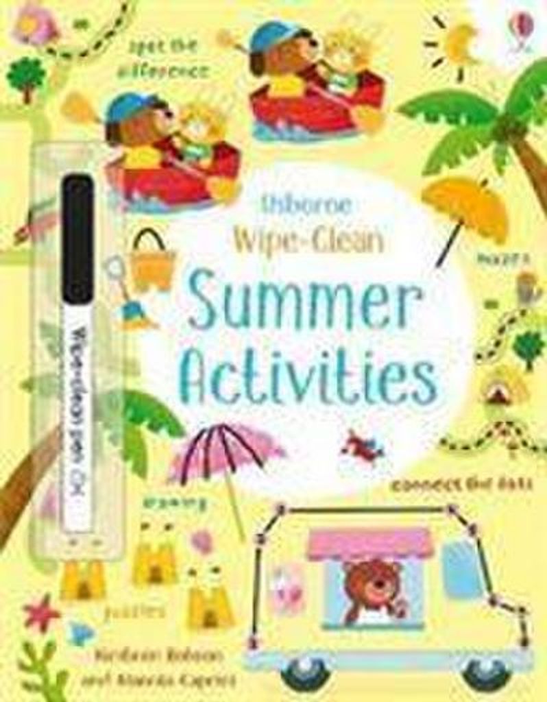 Wipe-Clean Summer Activities