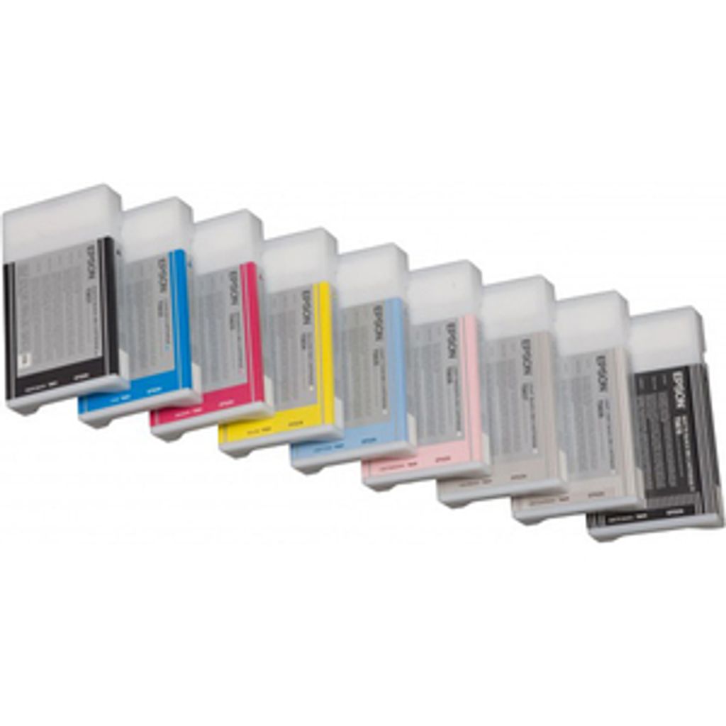 Epson Singlepack Light Black T603700, 220 ml, Light schwarz, Stylus Pro 7880/9880/7800/9800, Tintenstrahl