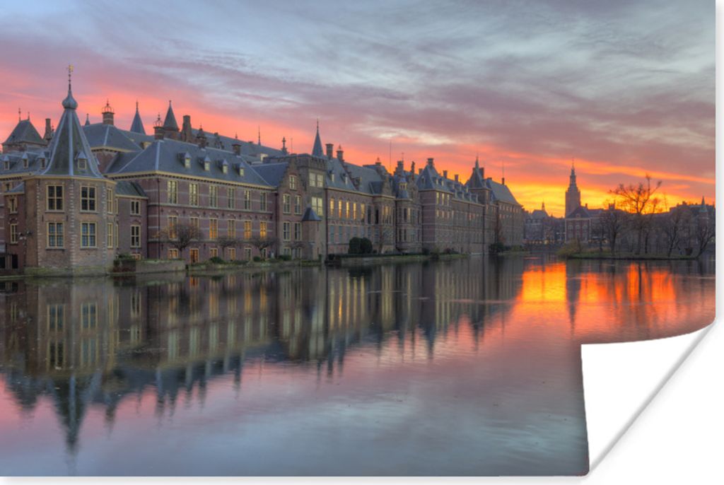 MuchoWow Poster Den Haag - Inneres Gericht - Sonne 30x20 cm - Plakate - Print