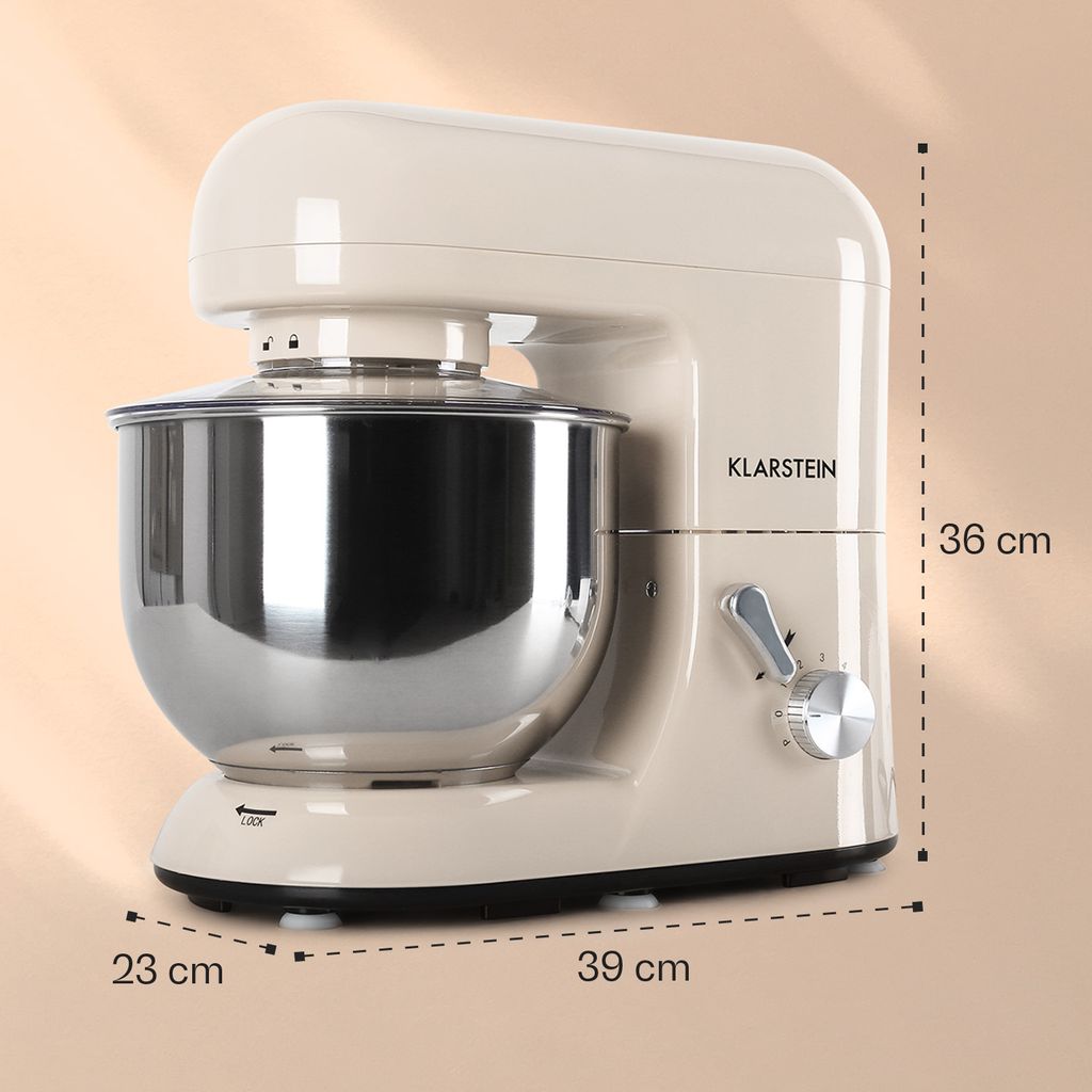 Klarstein Küchenmaschine, Knetmaschine mit 5L Schüssel, Produktbild 4