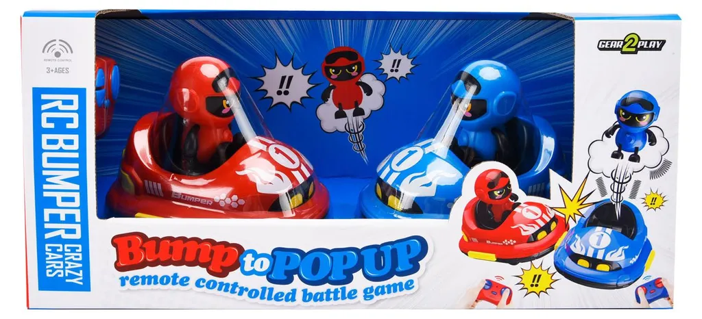 Voitures de Combat RC : Fini l'Ennui avec ce Set Battle Bumper Toy