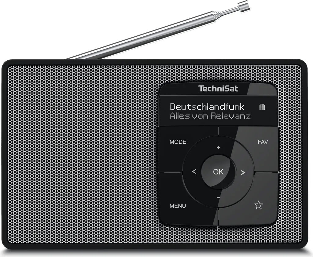 Radio Numérique de Poche DAB+ et FM avec Batterie USB et Bluetooth 1W